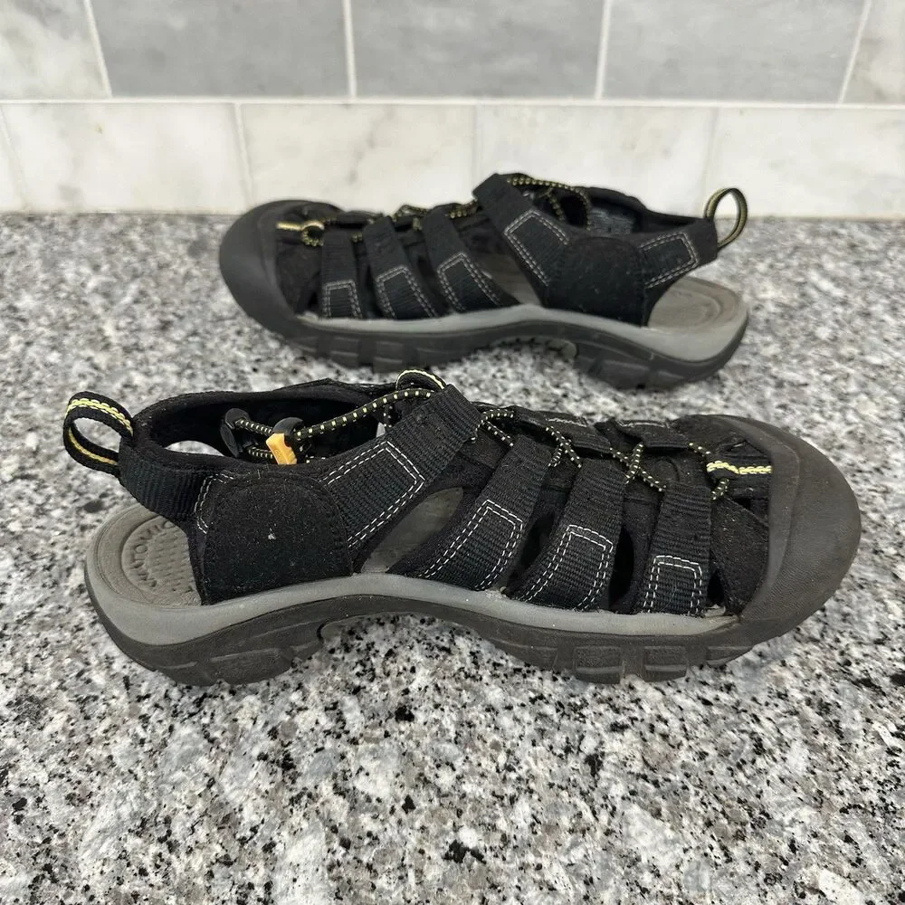 Keen Men’s Newport H2 Black Trail Hiking Sandals Size US 8.5